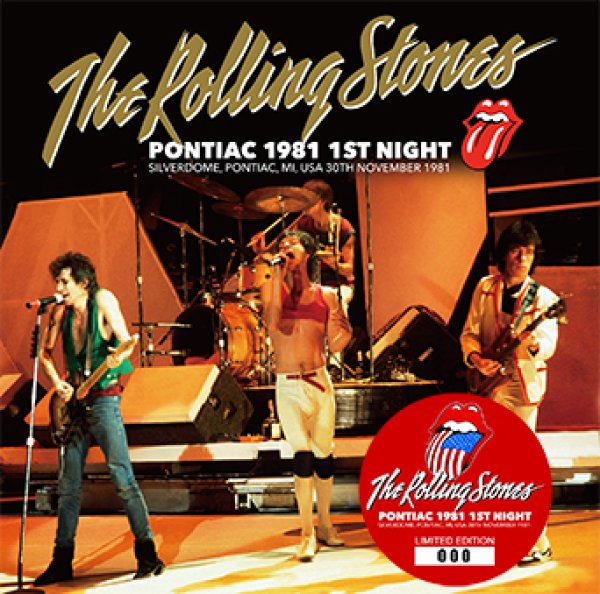 Photo1: THE ROLLING STONES - PONTIAC 1981 1ST NIGHT 2CD (1)