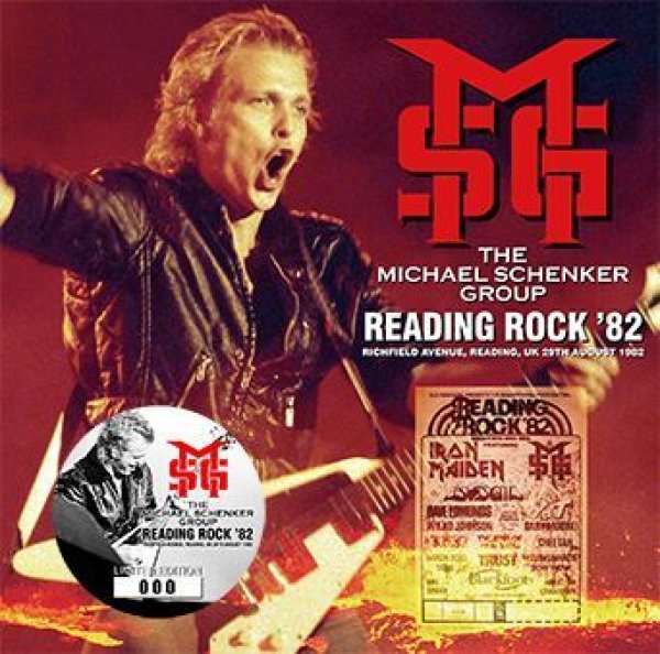 Photo1: THE MICHAEL SCHENKER GROUP - READING ROCK '82 CD plus Bonus CDR READY TO ASSAULT  [ZODIAC 466] (1)