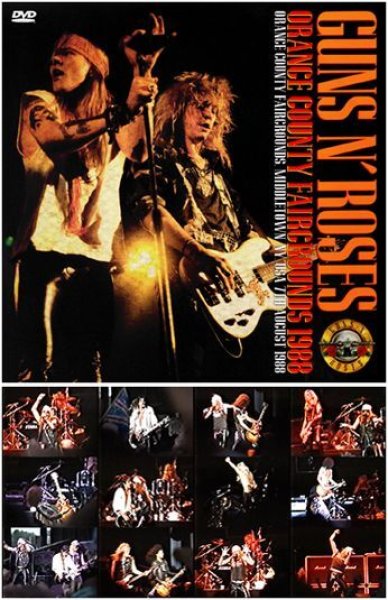 Photo2: GUNS N' ROSES - POCONO DOWNS 1988 CD plus Bonus DVDR "ORANGE COUNTY FAIRGROUNDS 1988 [ZODIAC 468] (2)