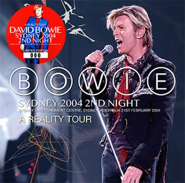 Photo1: DAVID BOWIE - SYDNEY 2004 2ND NIGHT 2CD [Wardour-489] (1)