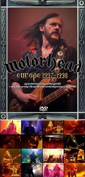 Photo1: MOTORHEAD - EUROPE 1997-1998 DVDR [Shades 1394] (1)