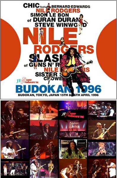 Photo1: JT SUPER PRODUCERS NILE RODGERS - BUDOKAN 1996 2CDR+DVDR [Uxbridge 1511] (1)