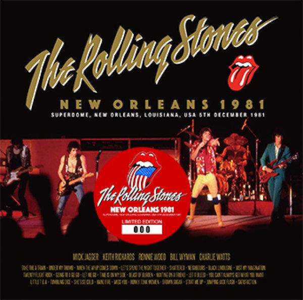 Photo1: THE ROLLING STONES - NEW ORLEANS 1981 2CD (1)
