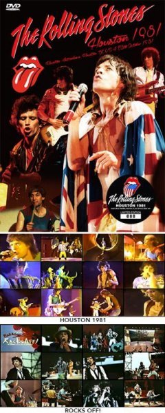 Photo1: THE ROLLING STONES - HOUSTON 1981 DVD + Bonus DVD "ROCKS OFF!" (1)