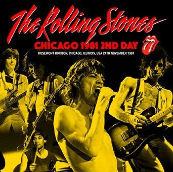 Photo1: THE ROLLING STONES - CHICAGO 1981 2ND DAY 2CDR [Uxbridge 1298] (1)