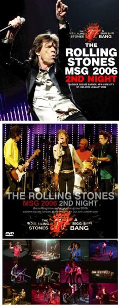 Photo1: THE ROLLING STONES - MSG 2006 2ND NIGHT 2CD + Ltd Bonus DVDR (1)