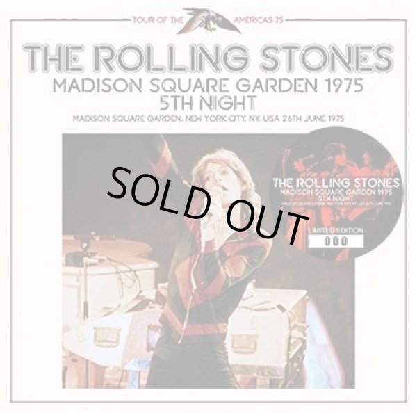 Photo1: THE ROLLING STONES - MADISON SQUARE GARDEN 1975 5TH NIGHT 2CD ★★★STOCK ITEM / HOT SPRING SALE★★★ (1)
