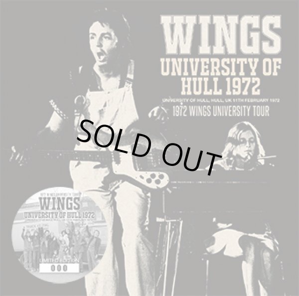 Photo1: PAUL McCARTNEY & WINGS - UNIVERSITY OF HULL 1972 CD (1)
