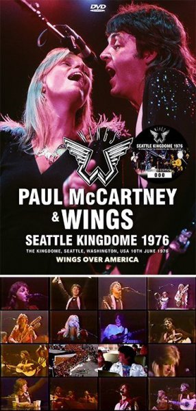 Photo1: PAUL McCARTNEY & WINGS - SEATTLE KINGDOME 1976 DVD (1)