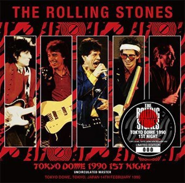 Photo1: THE ROLLING STONES - TOKYO DOME 1990 1ST NIGHT: UNCIRCULATED MASTER  2CD (1)