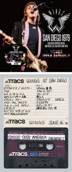 Photo1: PAUL McCARTNEY & WINGS - SAN DIEGO 1976 2CD (1)