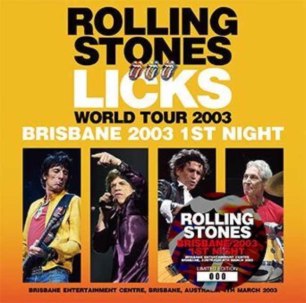 Photo1: THE ROLLING STONES - BRISBANE 2003 1ST NIGHT 2CD (1)