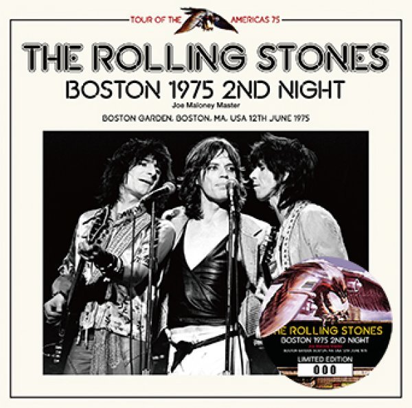 Photo1: THE ROLLING STONES - BOSTON 1975 2ND NIGHT: JOE MALONEY MASTER 2CD (1)