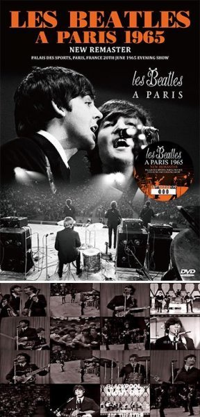 Photo1: THE BEATLES - LES BEATLES A PARIS 1965 NEW REMASTER DVD (1)