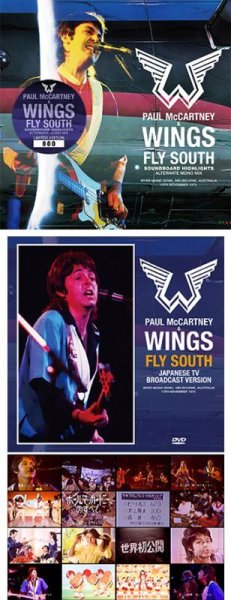 Photo1: PAUL McCARTNEY & WINGS - FLY SOUTH SOUNDBOARD HIGHLIGHTS: ALTERNATE MONO MIX 2CD plus Bonus DVDR "FLY SOUTH JAPANESE TV BROADCAST VERSION" (1)