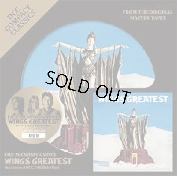 Photo1: PAUL McCARTNEY & WINGS - WINGS GREATEST (UNRELEASED DCC 24K GOLD DISC) CD (1)