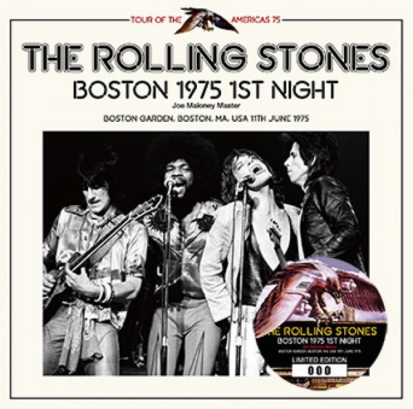 Photo1: THE ROLLING STONES - BOSTON 1975 1ST NIGHT: JOE MALONEY MASTER 2CD (1)