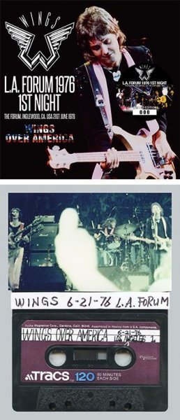 Photo1: PAUL McCARTNEY & WINGS - L.A. FORUM 1976 1ST NIGHT 2CD (1)