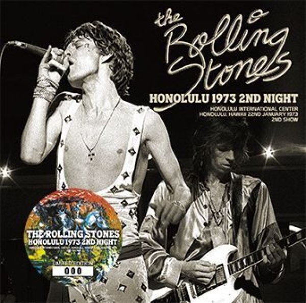 Photo1: THE ROLLING STONES - HONOLULU 1973 2ND NIGHT CD (1)