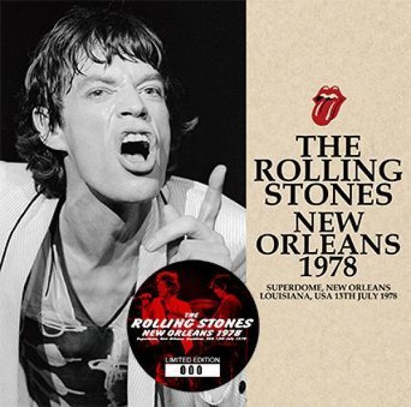 Photo1: THE ROLLING STONES - NEW ORLEANS 1978 2CD plus Bonus DVDR* (1)