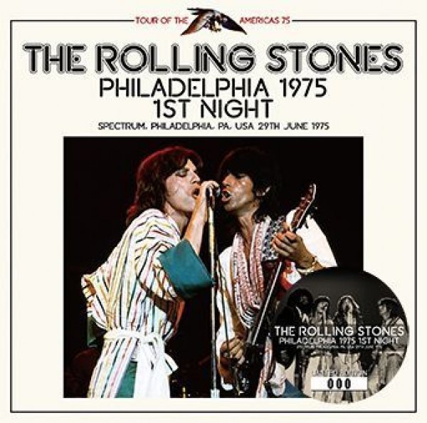 Photo1: THE ROLLING STONES - PHILADELPHIA 1975 1ST NIGHT 2CD (1)