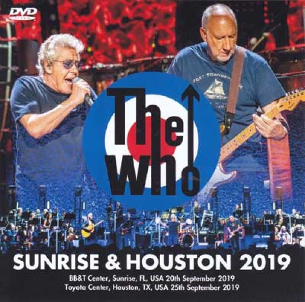 Photo1: THE WHO - SUNRISE & HOUSTON 2019 2DVDR [Uxbridge 1125] (1)