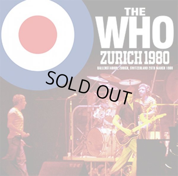 Photo1: THE WHO - ZURICH 1980 2CD ★★★STOCK ITEM / HOT SPRING SALE★★★ (1)