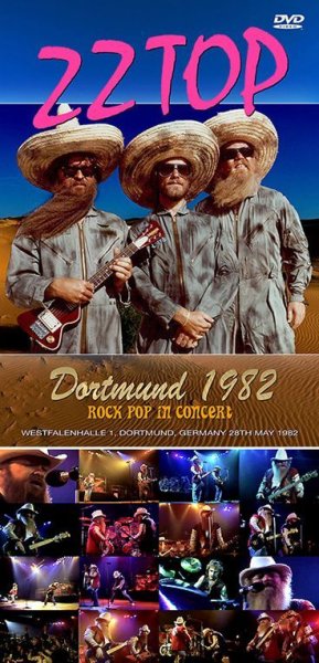 Photo1: ZZ TOP - DORTMUND 1982: ROCK POP IN CONCERT DVDR [Shades 1418] (1)