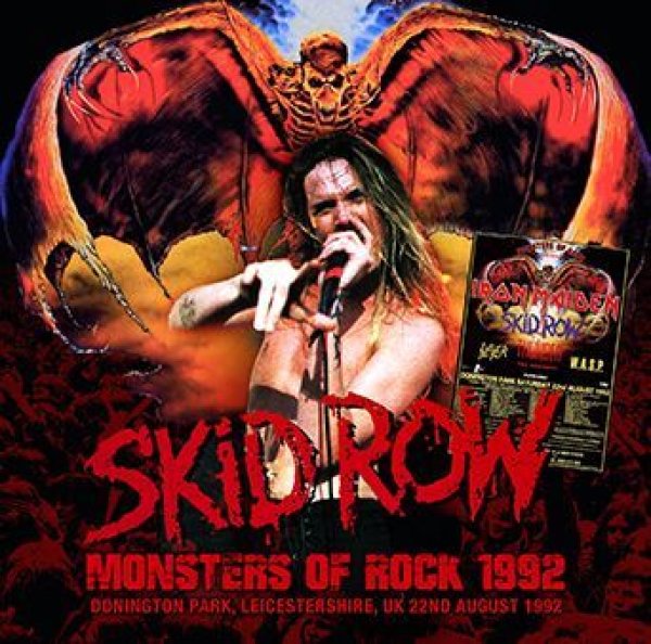 Photo1: SKID ROW - MONSTERS OF ROCK 1992 CDR [Shades 1367] (1)