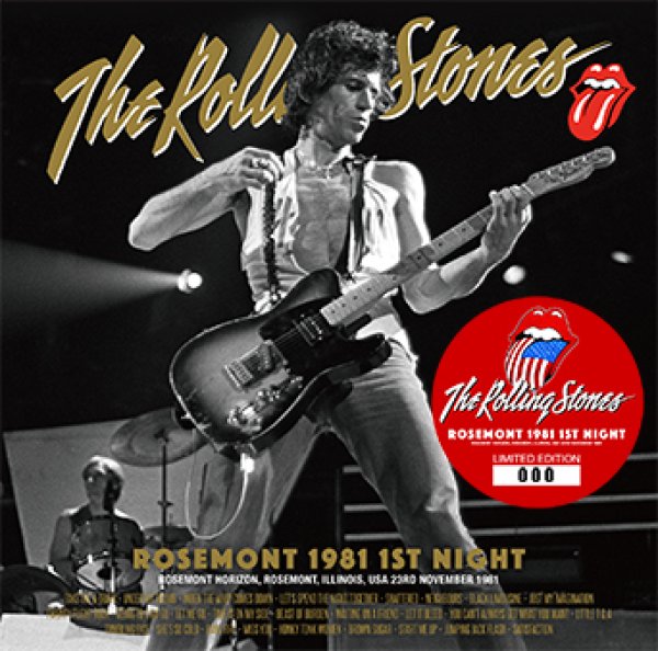 Photo1: THE ROLLING STONES - ROSEMONT 1981 1ST NIGHT 2CD (1)