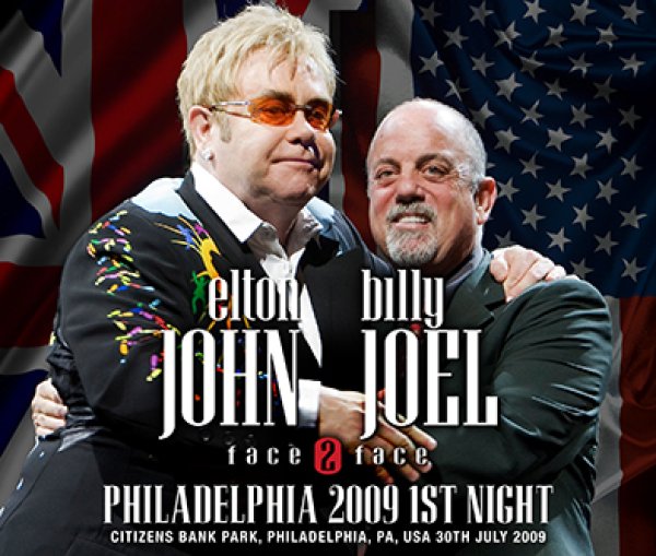 Photo1: BILLY JOEL & ELTON JOHN - PHILADELPHIA 2009 1ST NIGHT 3CDR [Uxbridge 1530] (1)