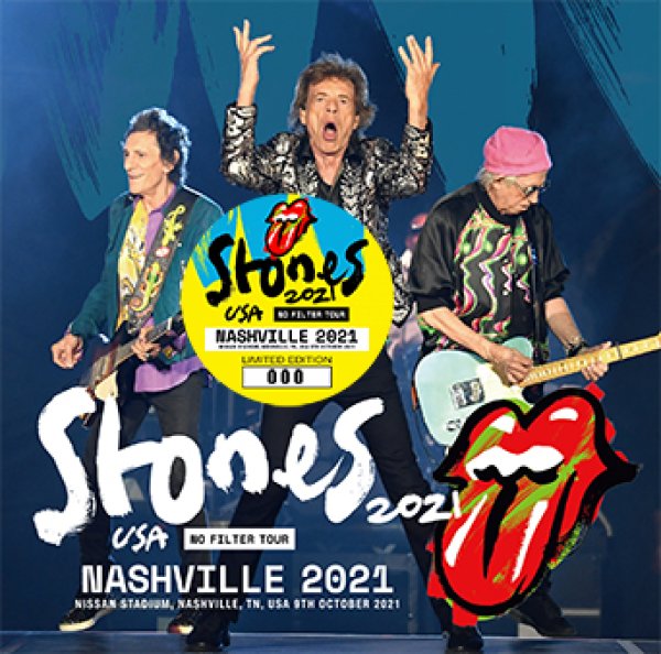 Photo1: THE ROLLING STONES - NASHVILLE 2021 2CD (1)