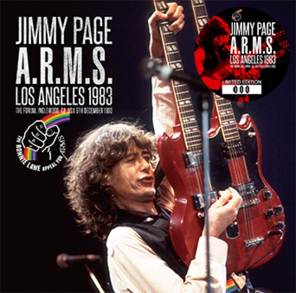 Photo1: JIMMY PAGE - ARMS: LOS ANGELES 1983 CD [Wardour-496] (1)