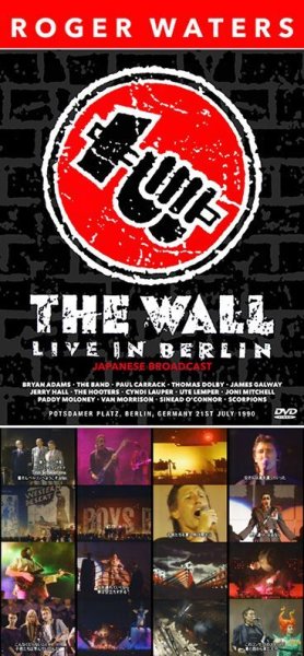 Photo1: ROGER WATERS - THE WALL LIVE IN BERLIN: JAPANESE BROADCAST DVDR|| (1)