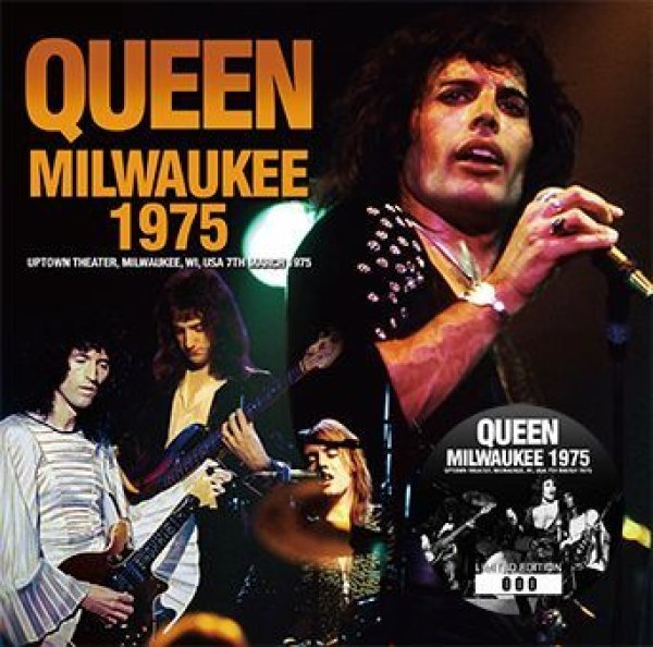 Photo1: QUEEN - MILWAUKEE 1975 CD [Wardour-339] (1)