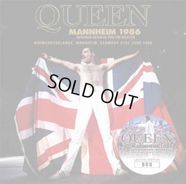 Photo1: QUEEN - MANNHEIM 1986 NPR/NDR GERMAN PRE-FM MASTER 2CD [Wardour-353] ★★★STOCK ITEM / HOT SPRING SALE★★★ (1)