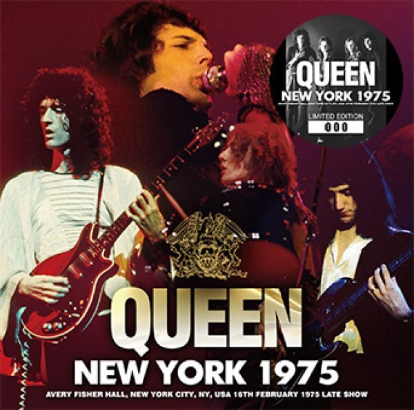 Photo1: QUEEN - NEW YORK 1975 CD [Wardour-416] (1)