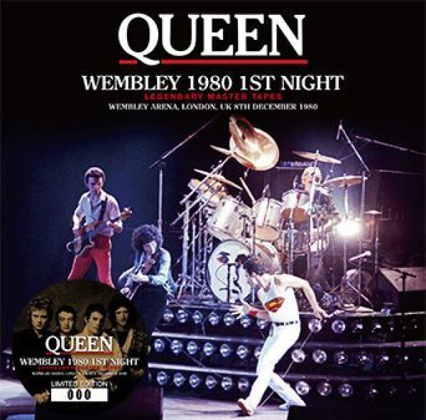 Photo1: QUEEN - WEMBLEY 1980 1ST NIGHT: LEGENDARY MASTER TAPES 2CD [Wardour-406] (1)