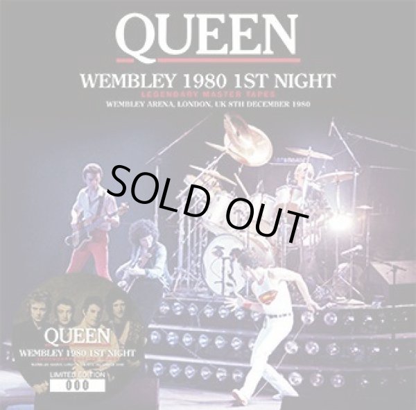 Photo1: QUEEN - WEMBLEY 1980 1ST NIGHT: LEGENDARY MASTER TAPES 2CD [Wardour-406] (1)