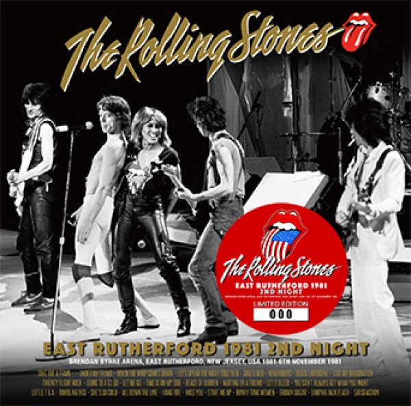 Photo1: THE ROLLING STONES - EAST RUTHERFORD 1981 2ND NIGHT 2CD (1)