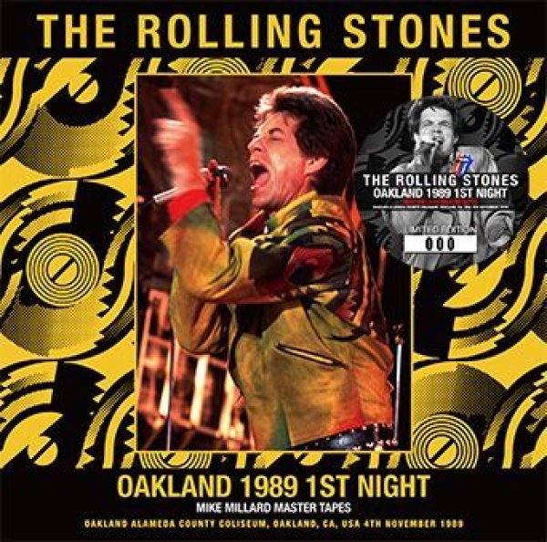 Photo1: THE ROLLING STONES - OAKLAND 1989 1ST NIGHT: MIKE MILLARD MASTER TAPES 2CD (1)