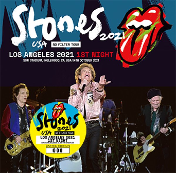 Photo1: THE ROLLING STONES - LOS ANGELES 2021 1ST NIGHT 2CD (1)