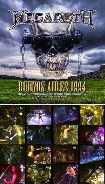 Photo1: MEGADETH - BUENOS AIRES 1994 CDR+DVDR [Shades 1426] (1)