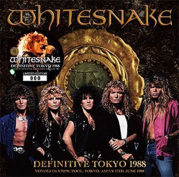 Photo1: WHITESNAKE - DEFINITIVE TOKYO 1988 2CD [ZODIAC 482] (1)