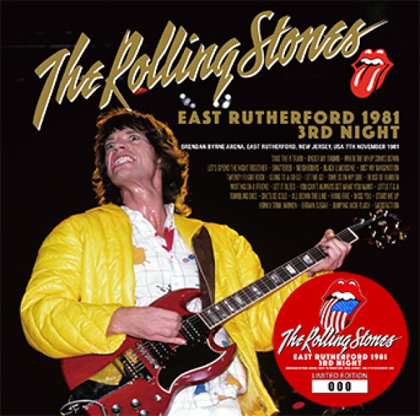 Photo1: THE ROLLING STONES - EAST RUTHERFORD 1981 3RD NIGHT 2CD (1)