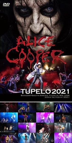 Photo1: ALICE COOPER - TUPELO 2021 DVDR [Shades 1429] (1)