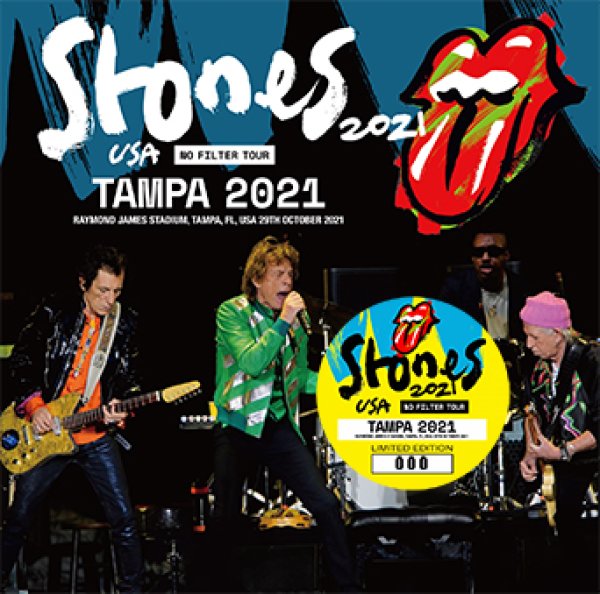 Photo1: THE ROLLING STONES - TAMPA 2021 2CD (1)