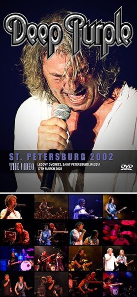 Photo1: DEEP PURPLE - ST. PETERSBURG 2002: THE VIDEO DVDR [Shades 1433] (1)