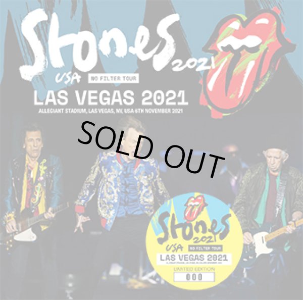 Photo1: THE ROLLING STONES - LAS VEGAS 2021 2CD ★★★STOCK ITEM / HOT WINTER SALE★★★ (1)