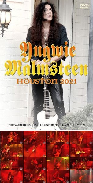 Photo1: YNGWIE MALMSTEEN - HOUSTON 2021 DVDR [Shades 1434] (1)